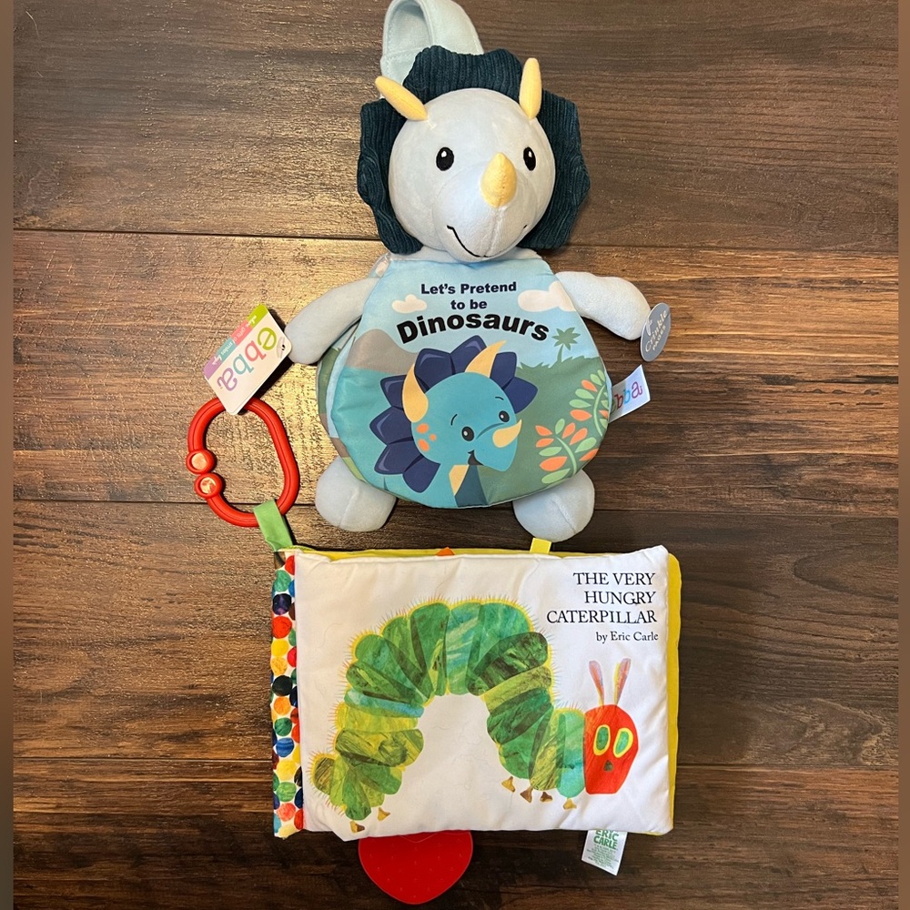 NWT newborn crinkle book set
